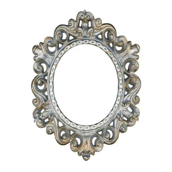 Medium Silver Resin dekorativ fotoramme